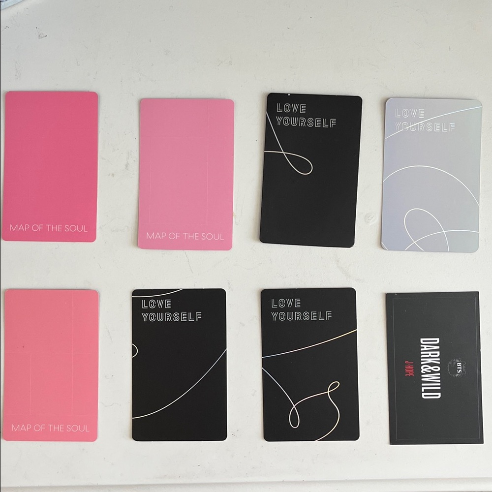 8 Assorted BTS Photocards: Map of the Soul, Dark and Wild, Love Yourself - Picture 4 of 6